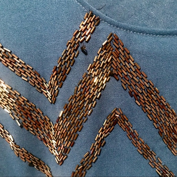 Sheer Beaded Top - Picture 2 of 3